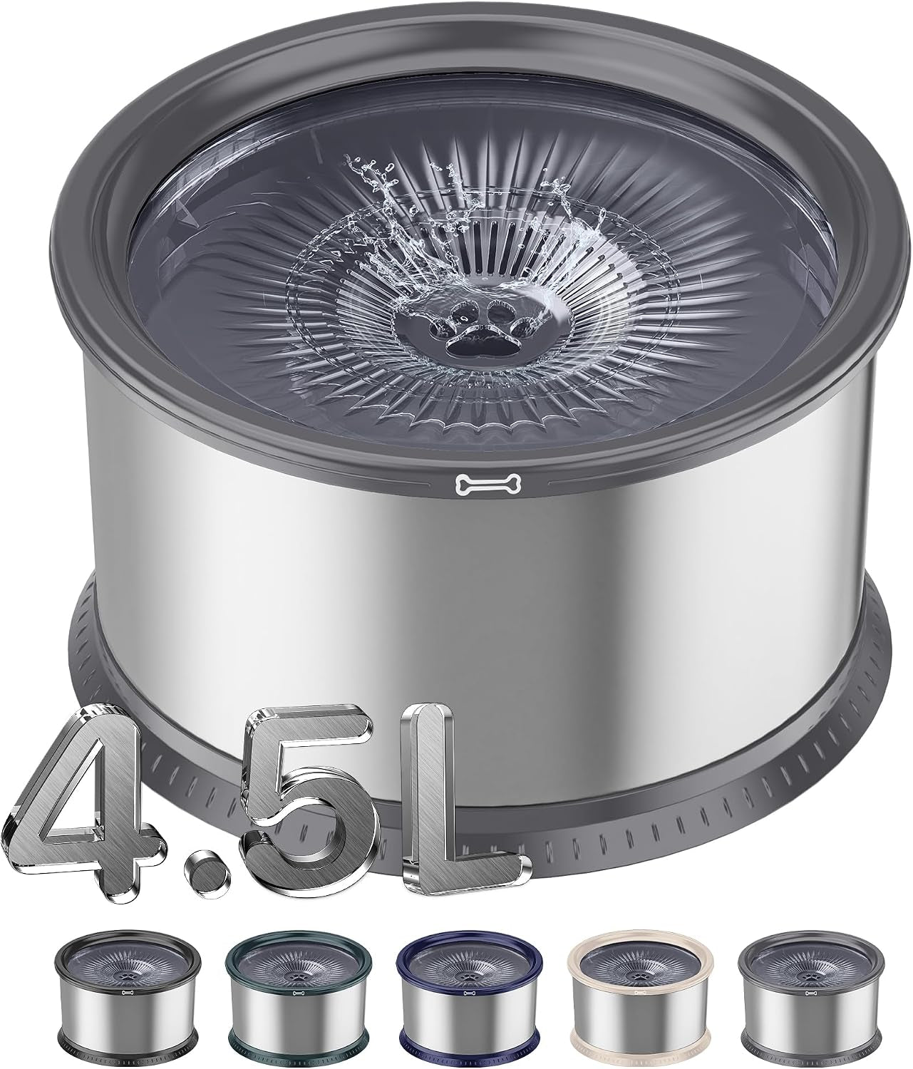 1-6-gallon-dog-water-bowl-6-5l-220oz-stainless-steel-no-spill-water-bowl-for-large-dogs-super-large-capacity-splash-proof-pet-slow-drinking-water-bowl-with-anti-slip-mat-for-mess-drinkers
