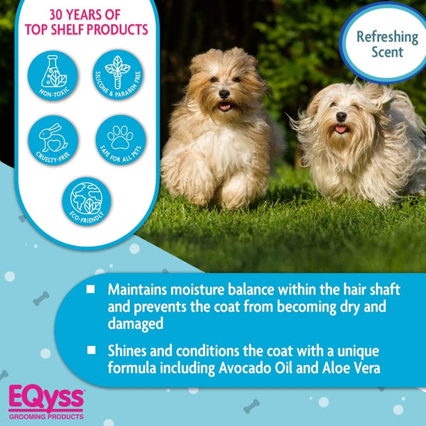 Eqyss Avocado Mist Pet Spray Conditioner - Shines, Conditions, and Reduces Shedding, Weightless Leave in Spray - for Dogs, Cats, Puppies - Oil and Silicone Free, Ph Balanced, USA Made4