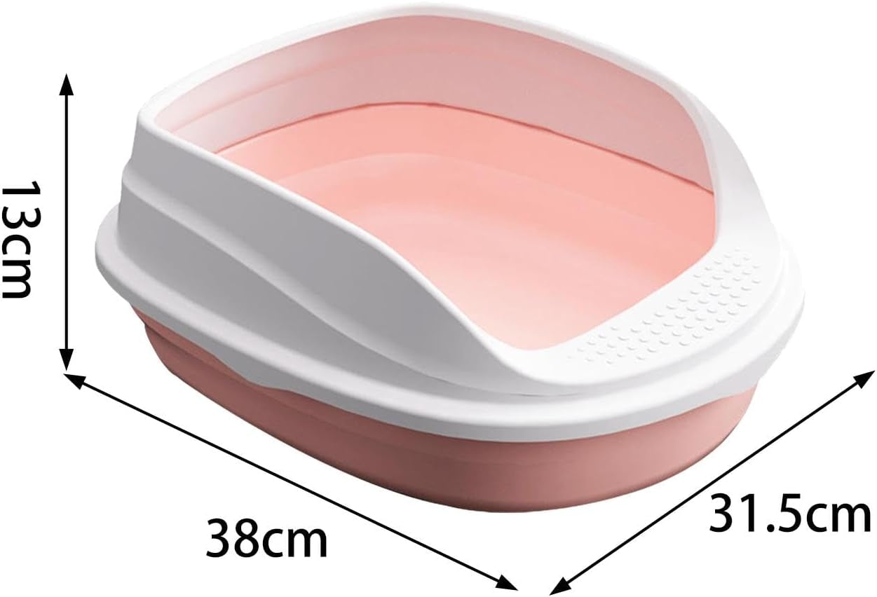 high-sided-litter-pan-for-cats-rabbits-hamsters-easy-clean-potty-toilet-with-raised-walls-for-small-medium-pets-38cm