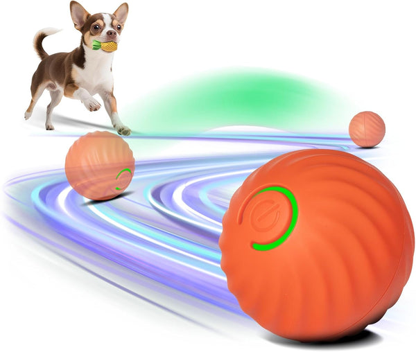 Interactive Small Dog Toy Ball, 2 Inch Smart Jumping Ball for Puppy/Small Dogs, Activated Automatic Bouncing Moving Vibrating, Dog Toy for Small Dogs to Keep Them Busy（Sky Blue）9