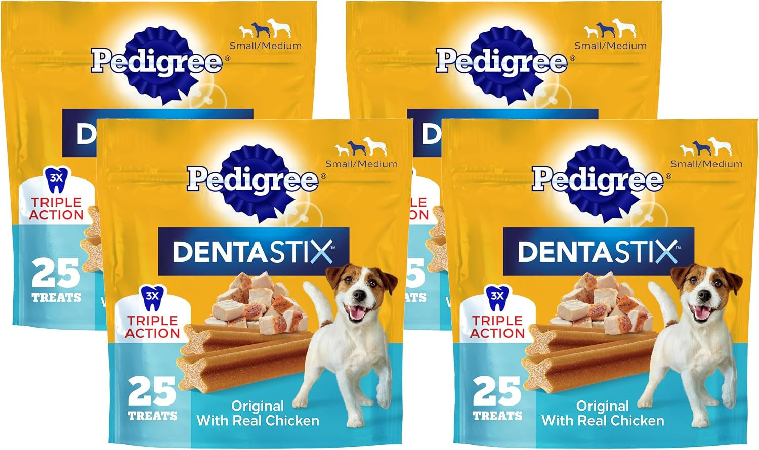 pedigree-dentastix-small-medium-dog-dental-treats-original-45-count-original-chicken-flavor-triple-action-dental-care-reduces-tartar-cleans-teeth-freshens-breath-for-dogs-7-22-lbs