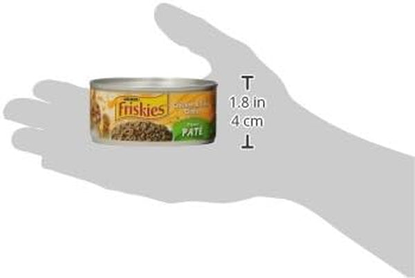 Purina Friskies Wet Cat Food Pate, Chicken and Tuna Dinner - (Pack of 24) 5.5 Oz. Cans3