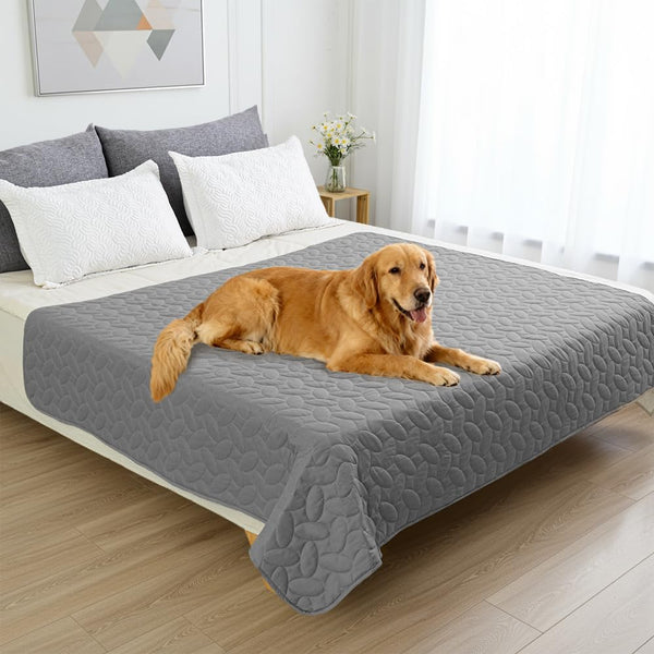 Ameritex Pet Bed Cover Dog Bed Blanket for Sofa and Furniture Waterproof New Pattern Design (30X70 Inch, Dark Grey)75