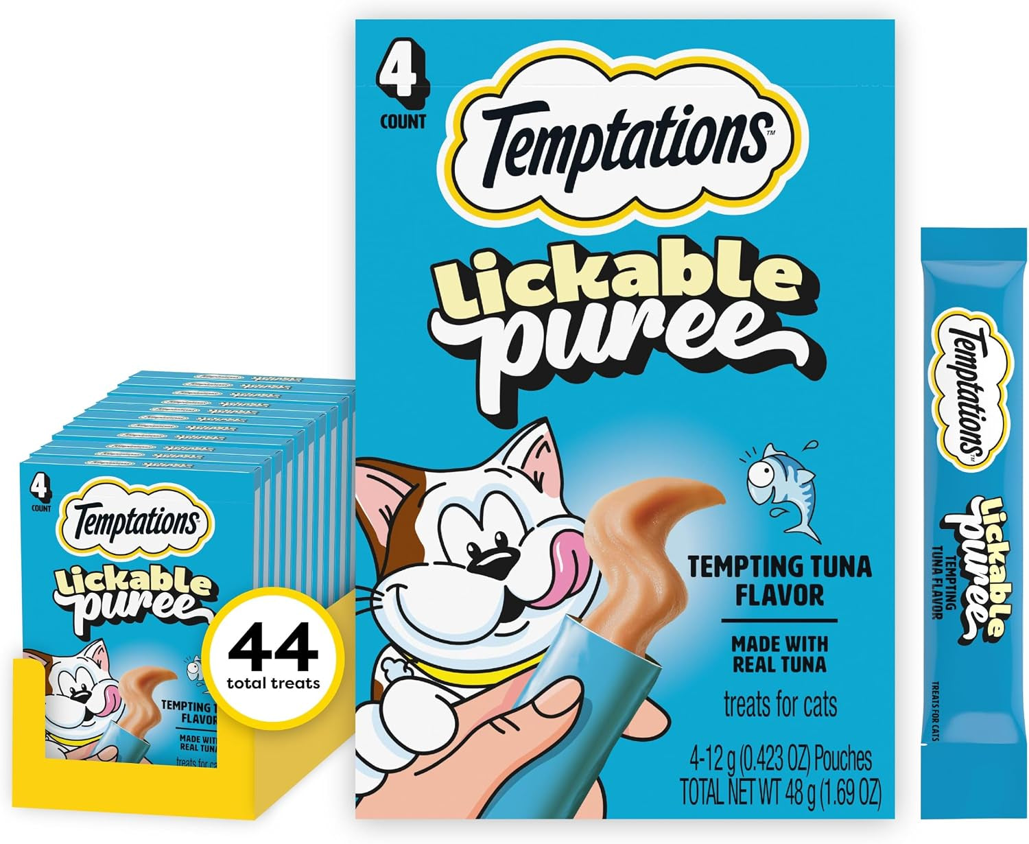 temptations-creamy-puree-squeezable-lickable-cat-treats-wet-cat-treats-with-salmon-0-42-oz-tubes-24-count-packaging-may-vary