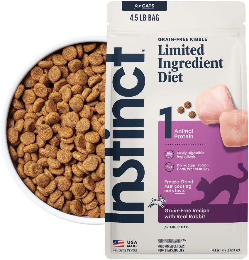 instinct-limited-ingredient-diet-dry-cat-food-real-rabbit-4-5-lb-bag-single-animal-protein-and-vegetable-recipe-raw-coated-kibble-farm-raised-rabbit-gentle-on-sensitive-stomachs