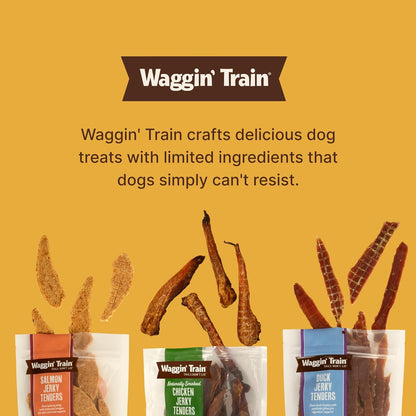 Waggin' Train Smoked Chicken Jerky Tenders for Dogs with Turmeric and Human Grade Bone Broth, Grain and Corn Free, High Protein, Premium Limited Ingredient 100% Real Chicken Dog Treats, 24 Oz. Pouch7