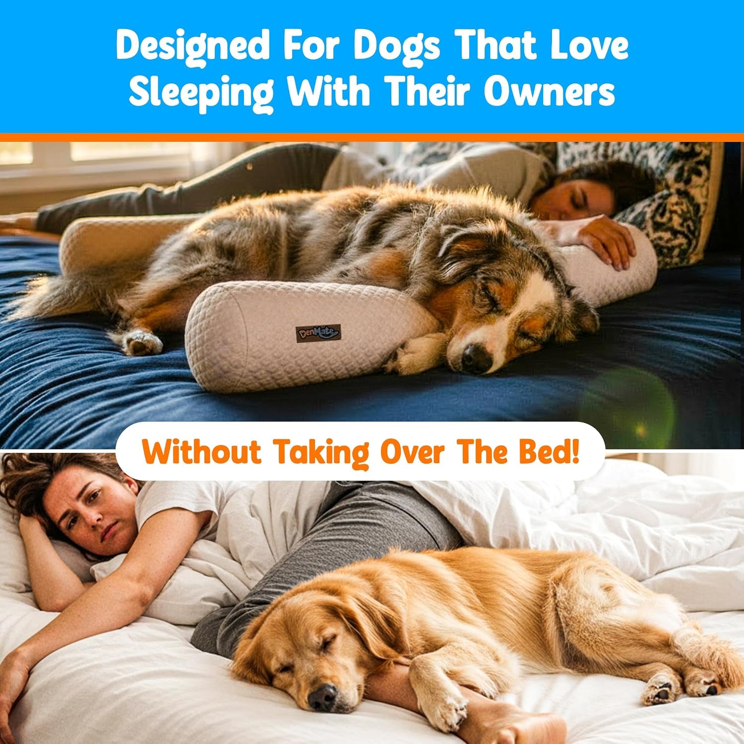 denmate-the-only-on-bed-dog-bed-that-goes-on-your-masterbed-for-dogs-that-love-to-sleep-with-you-helps-stabilize-nighttime-movement-so-you-and-your-dog-sleep-better-together-machine-washable