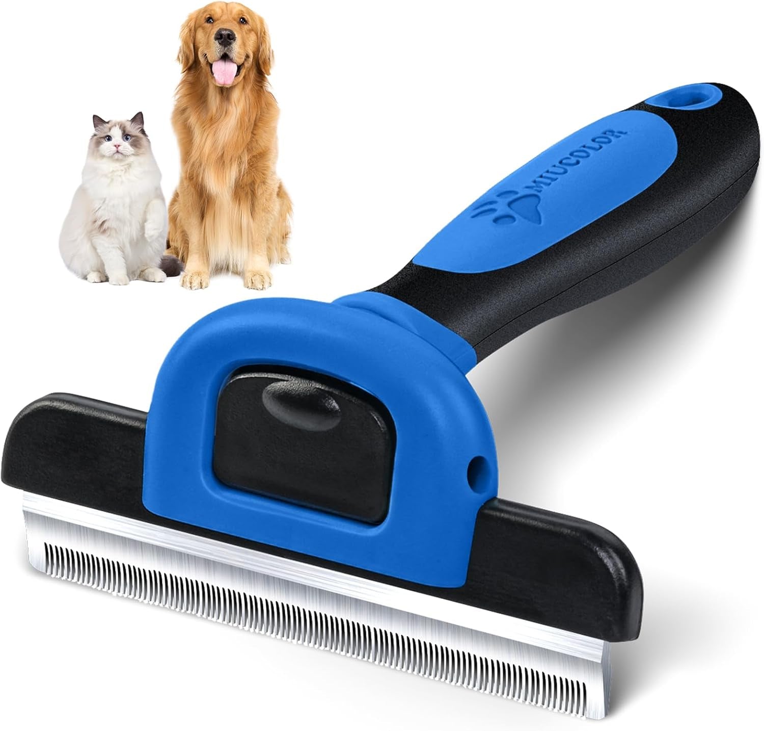 miu-color-pet-grooming-brush-deshedding-tool-for-dogs-cats-effectively-reduces-shedding-by-up-to-95-for-short-medium-and-long-pet-hair