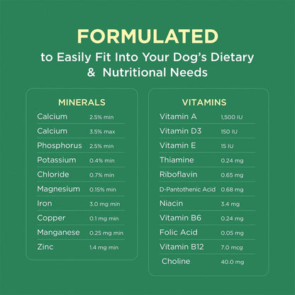 Zoetis Pet Tabs plus 180Ct,Brown,10000276 | 20 Essential Minerals & Vitamins, Restorative Formula for Aging & Working Dogs, Stress Recovery, Supports Nutritional Gaps6