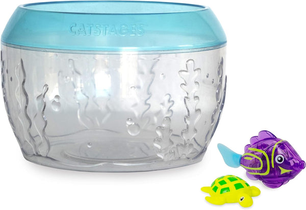 Catstages Meow-Smerizing Fish Electronic Cat Toys, 2Pk, Replacement Pack for Meow-Smerizing Fish Bowl, Multicolored9