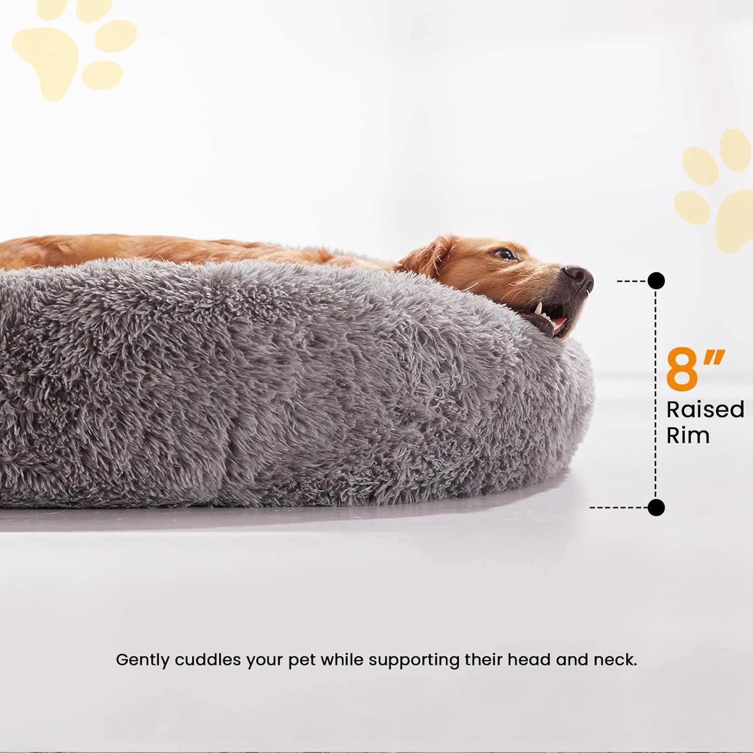 calming-dog-beds-for-large-dogs-faux-fur-donut-cuddler-dog-bed-round-fluffy-pillow-washable-pet-bed-for-dogs-up-to-80lbs-36inch