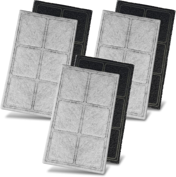 Cat Water Fountain Replacement Carbon Filters, Pack of 12 | Compatible with Petsafe Drinkwell Platinum Pet Fountain, Premium Pet Water Fountain Dog Water Bowl Dispenser Charcoal Filter9