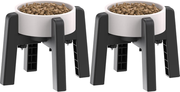 CZPET Dog Water Dispenser Stand, Pet Automatic Feeder Holder, Stand Only | Elevated Pet Water & Food Bowl for Medium Dogs, Stable and Anti-Slip Raised Bowl15