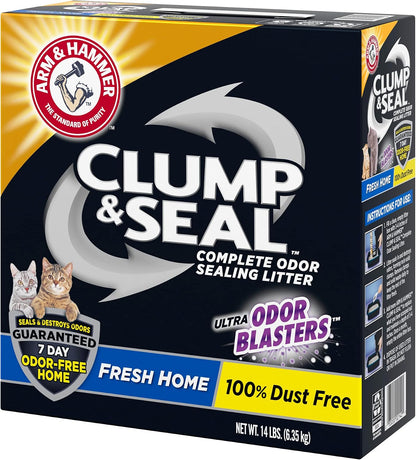 ARM & HAMMER Clump & Seal Cat Litter, Fresh Scent 14Lb14