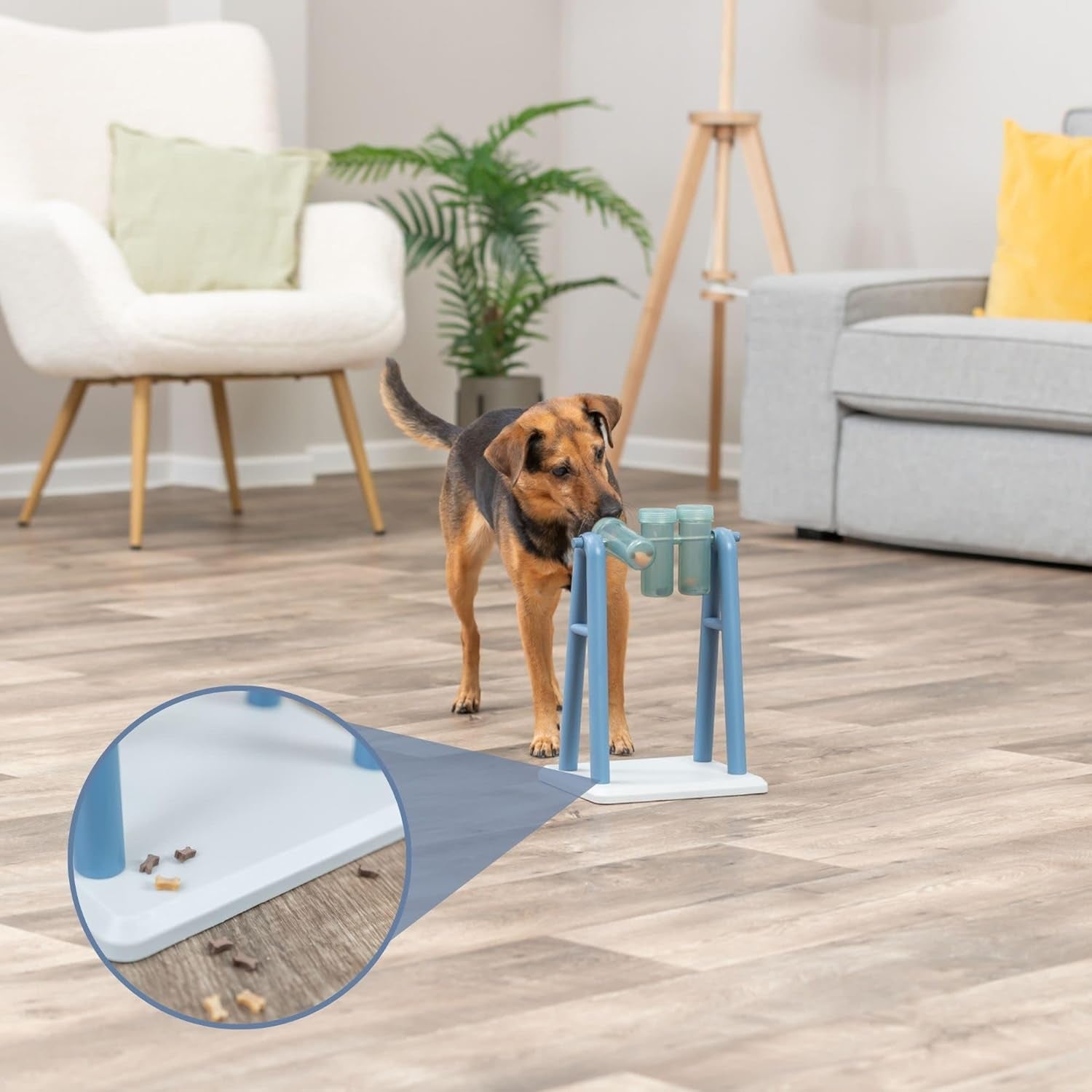 trixie-turn-around-mad-scientist-dog-activity-interactive-toy-level-2-food-puzzle-game-brain-teasing-treat-dispenser-iq-and-mental-development-toy-for-smart-dogs-enrichment-toy-for-boredom-busting