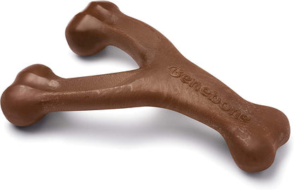 Benebone Wishbone Durable Dog Chew Toy for Aggressive Chewers, Real Bacon, Made in USA, Medium11