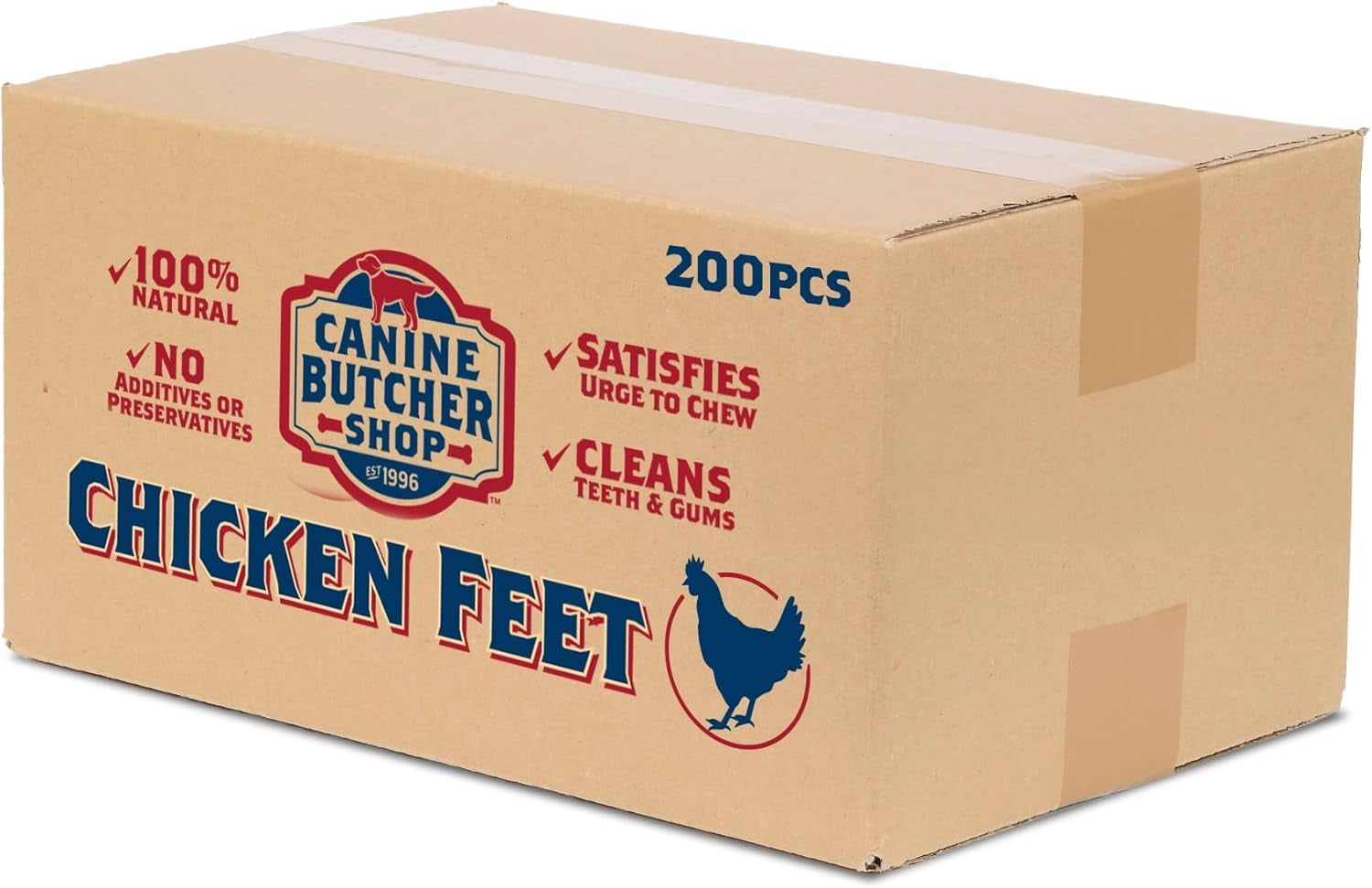chicken-feet-dog-treats-raised-made-in-usa-30-pack-dehydrated-chicken-feet-all-natural-dog-chews-dog-snacks-crunchy-texture-naturally-dehydrated-rich-in-glucosamine-supports-joint-health-made-in-the-usa