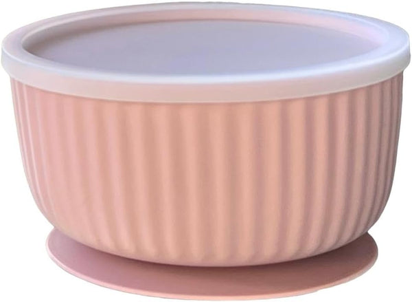 Cat Bowls with Suction Cup 13 Oz — Elevated Silicone Pet Dish with Non-Slip Bottom for Dry Food, Wet Food and Water (Terracotta)17