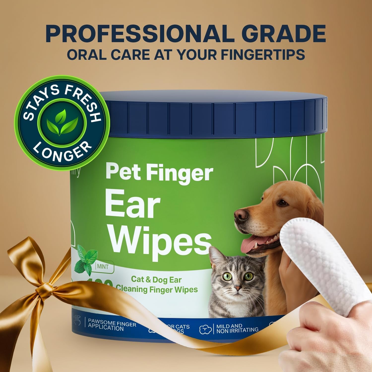 dog-teeth-cleaning-wipes-100-value-pack-fresh-mint-dog-dental-wipes-vet-formulated-pet-teeth-cleaning-finger-wipes-for-dogs-cats-effective-dog-teeth-cleaning-plaque-tartar-solution