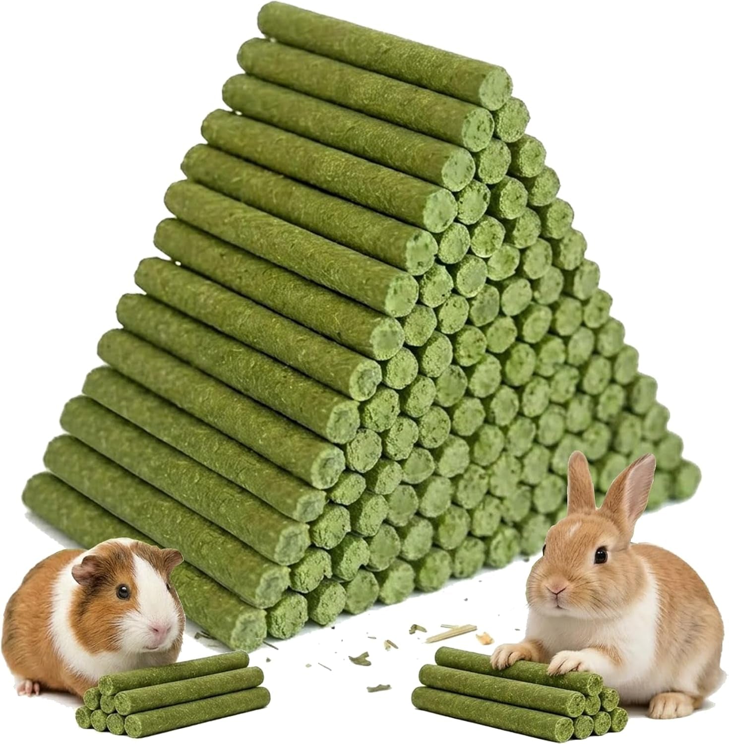 500g-92-pcs-natural-timothy-alfalfa-hay-sticks-dental-chew-treats-for-rabbits-guinea-pigs-hamsters-chinchillas-healthy-teeth-grinding-snacks