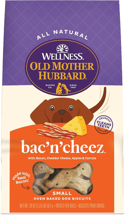Old Mother Hubbard Wellness P-Nuttier Dog Biscuits, Natural, Training Treats, Peanut Butter Flavor, Mini Size, (20 Ounce Bag)12