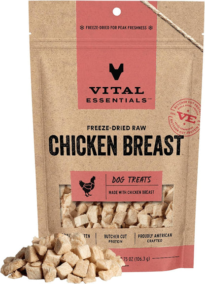 Vital Essentials Freeze Dried Dog Treats | Beef Liver, Single Ingredient | Premium Quality | Grain Free Training Treats for Dogs, 2.1 Oz Bag9