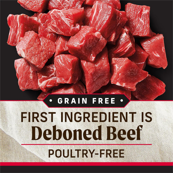 Merrick Backcountry Grain Free Dry Adult Dog Food Kibble with Freeze Dried Raw Pieces, Great Plains Red Recipe - 20.0 Lb. Bag7
