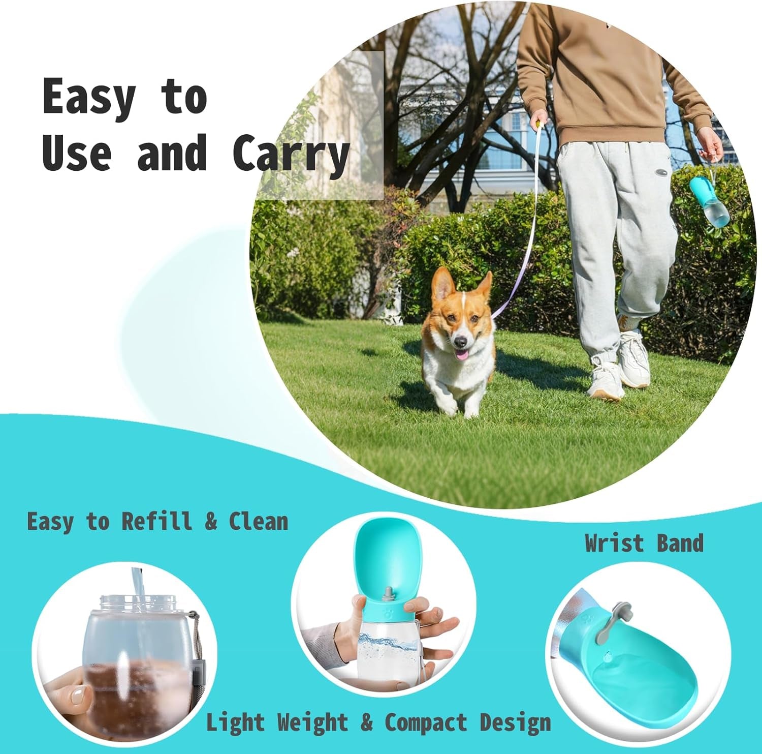 kalimdor-dog-water-bottle-leak-proof-portable-puppy-water-dispenser-with-drinking-feeder-dog-walking-accessories-for-pets-outdoor-walking-hiking-travel-food-grade-plastic