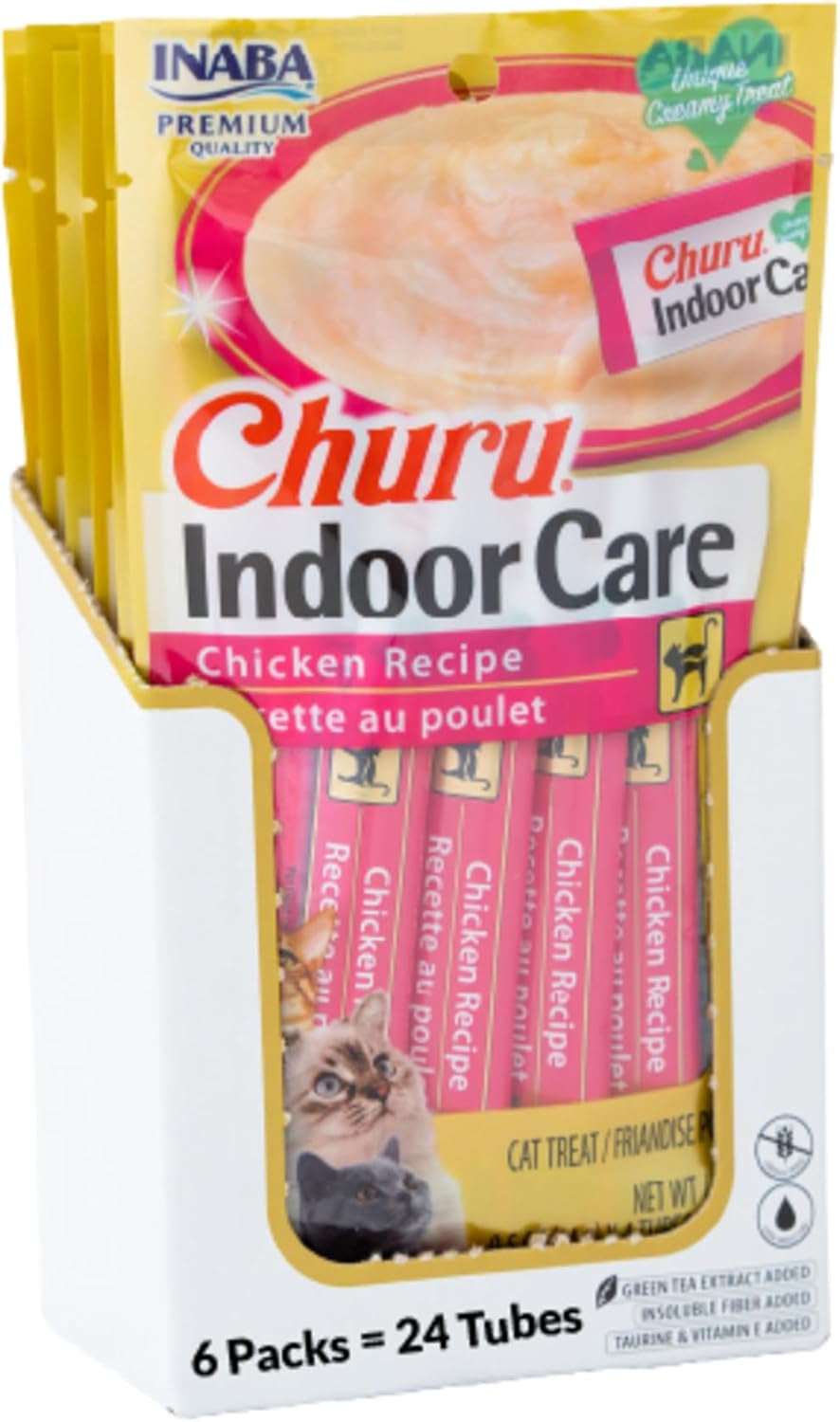 inaba-churu-indoor-care-for-hairball-control-functional-lickable-cat-treat-with-taurine-green-tea-extract-0-5oz-each-24-tubes-total-tuna-recipe