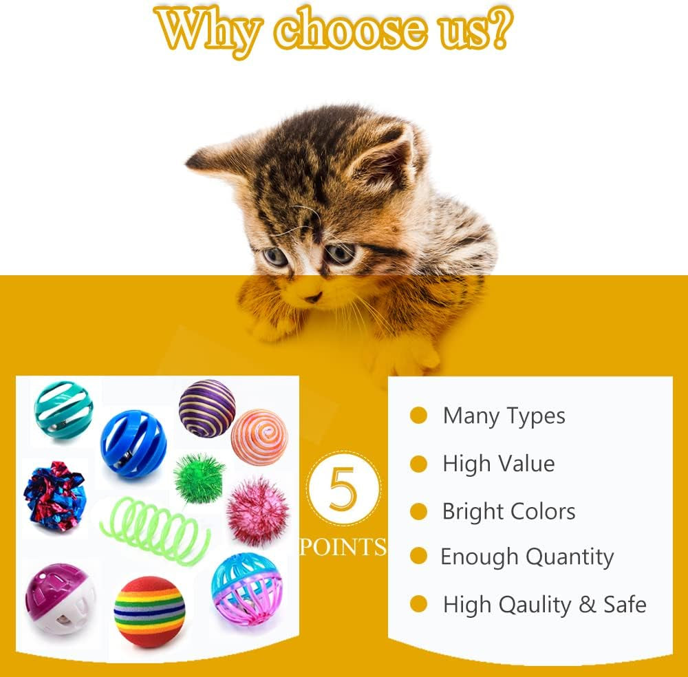 lasocuhoo-cat-toys-kitten-assortment-rainbow-crinkle-sparkle-bell-sisal-balls-for-all-cats-30-packs