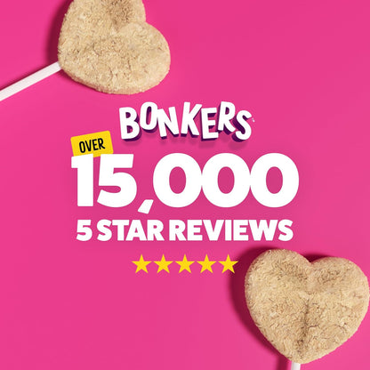 Bonkers Purrpops Freeze Dried Tuna & Salmon Flavor Lollipop Cat Treats, Healthy Real Meat Treats, Training Treats or Food Topper, for All Breeds and Ages, Value Pack (18 Pieces)4
