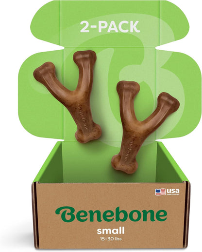 Benebone Wishbone Durable Dog Chew Toy for Aggressive Chewers, Real Bacon, Made in USA, Medium20
