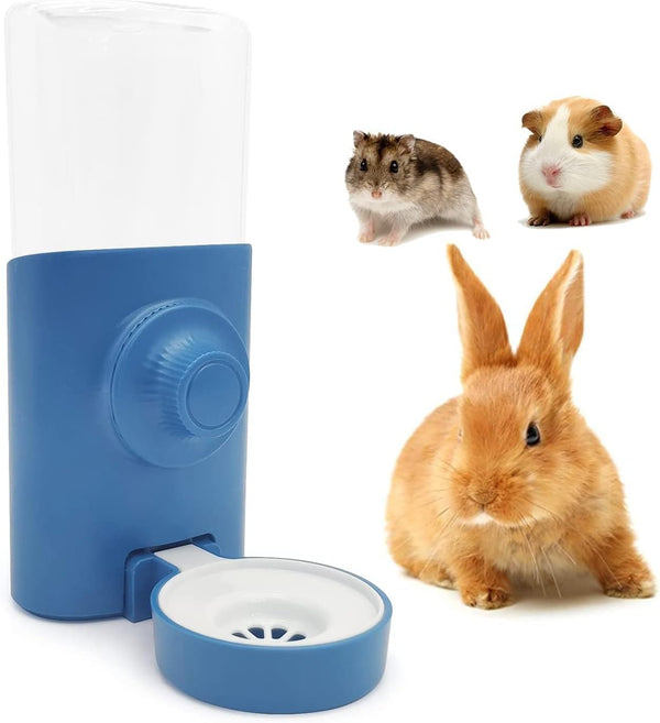 Rabbit Water Bottle, 600Ml/21Oz Hanging Water Dispenser Feeder Cage Crate Hutch Bunny Puppy Cat Chinchilla Ferret Guinea Pigs Squirrel Hedgehog (Green)11