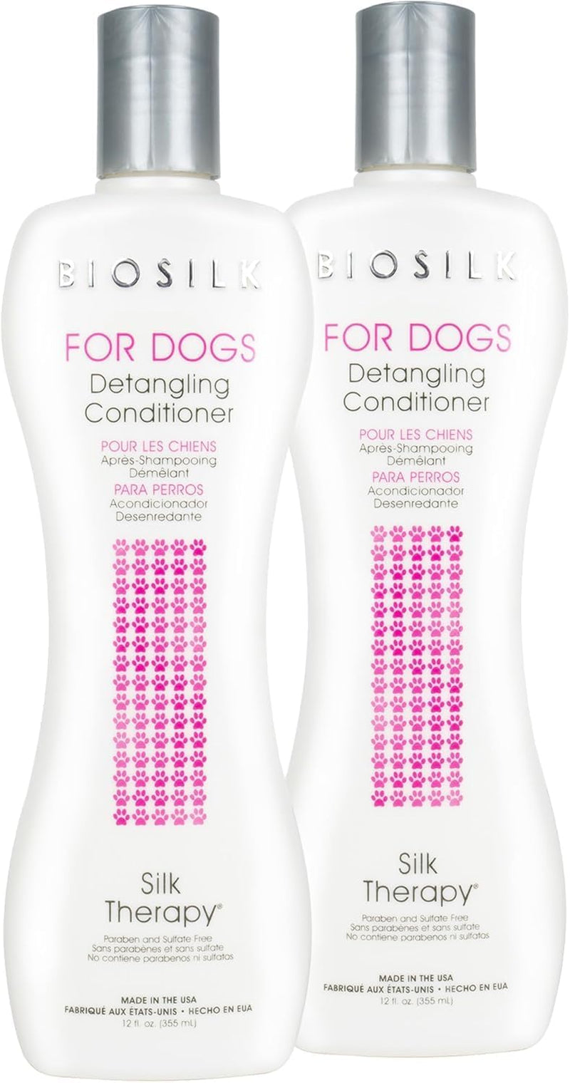 biosilk-for-dogs-silk-therapy-dog-detangling-conditioner-dog-coat-conditioner-to-help-smooth-knots-and-tangles-and-support-soft-manageable-coats-during-routine-grooming-12-fl-oz-smooths-knots-and-tangles-for-soft-manageable-coats-supports-routine-grooming-and-brushing