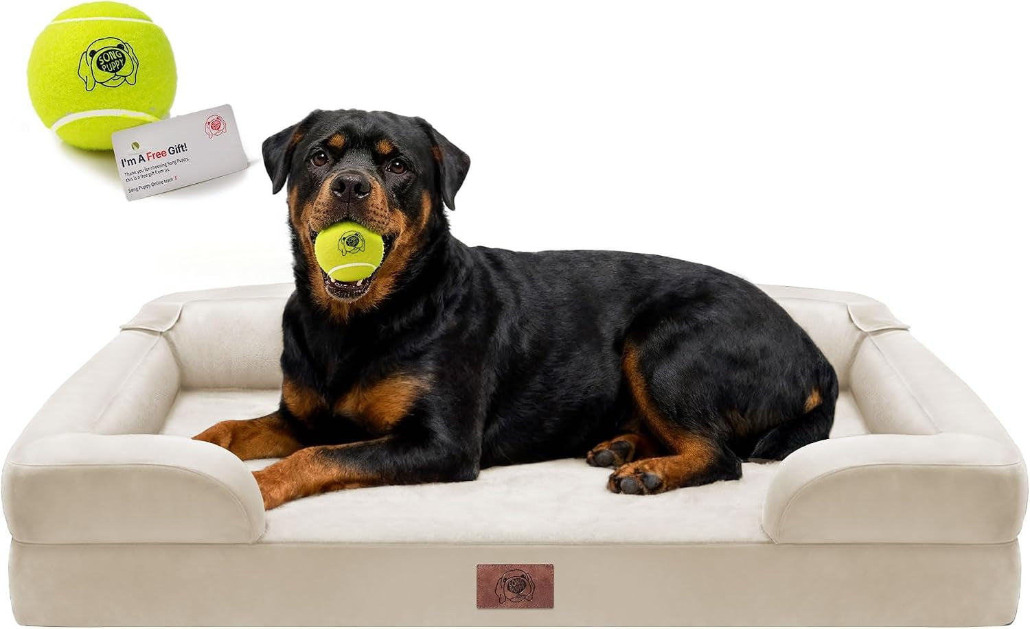 waterproof-orthopedic-dog-bed-for-extra-large-sized-dogs-memory-foam-pet-bed-sofa-with-bolster-dog-couch-with-washable-cover-non-slip-bottom-42x30-inch-grey