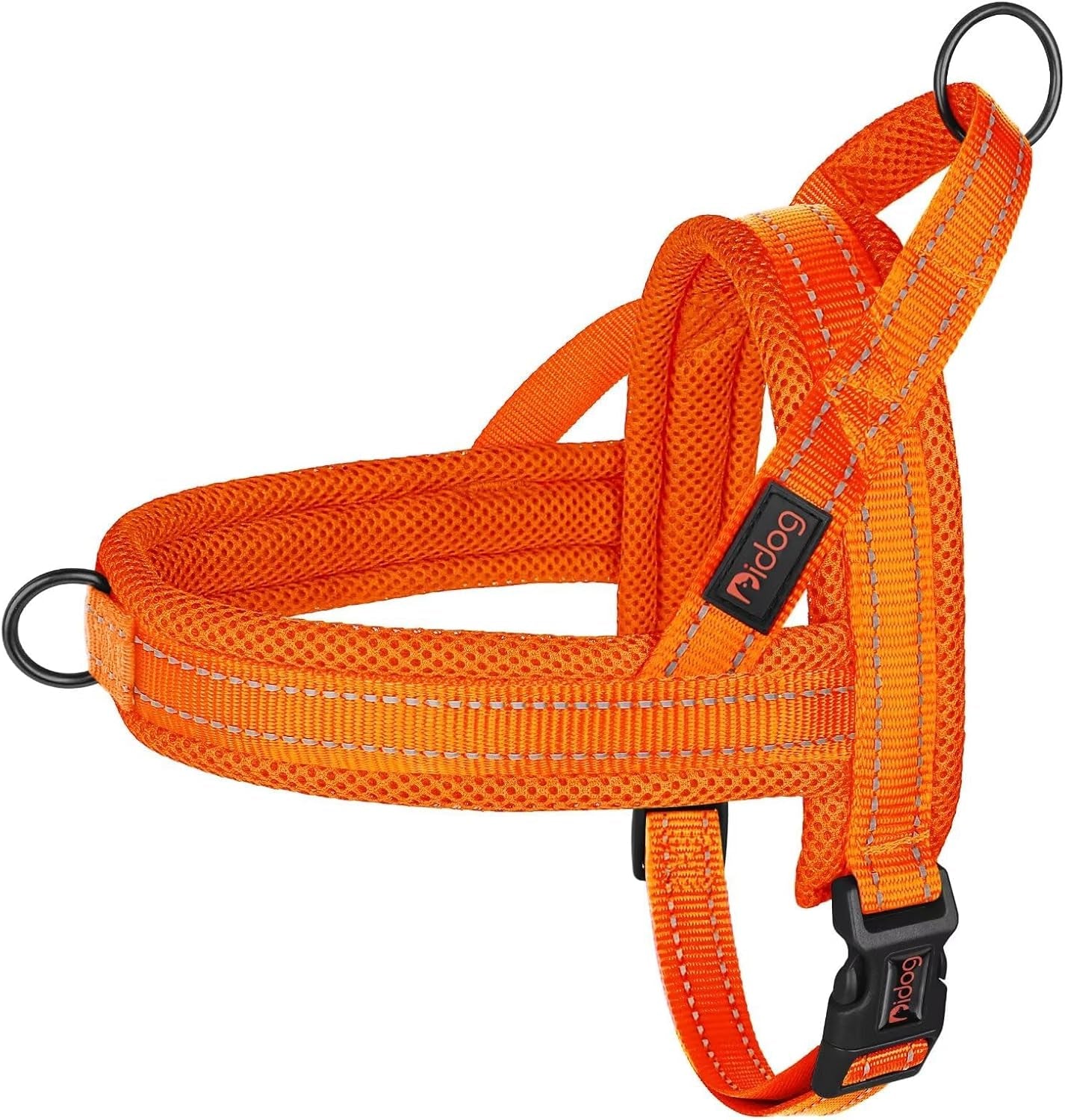 didog-no-pull-dog-harness-for-small-dogs-breathable-mesh-padded-hot-pink-s-quick-fit-easy-on-and-off-lightweight-reflective-vest-harness-for-night-safty-easy-for-walking-and-training-chest-18-22
