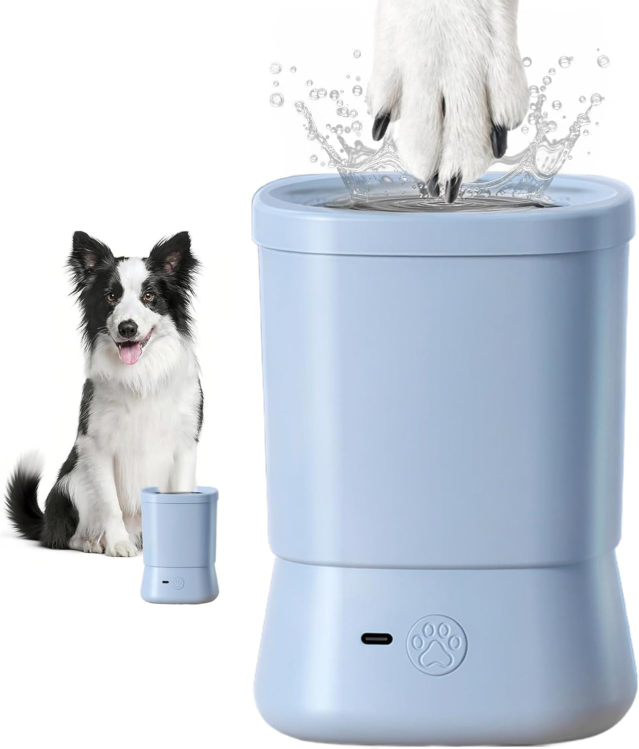 electric-dog-paw-cleaner-for-dogs-2-speeds-automatic-dog-foot-paw-washer-for-small-medium-to-large-cat-dog-pet-grey