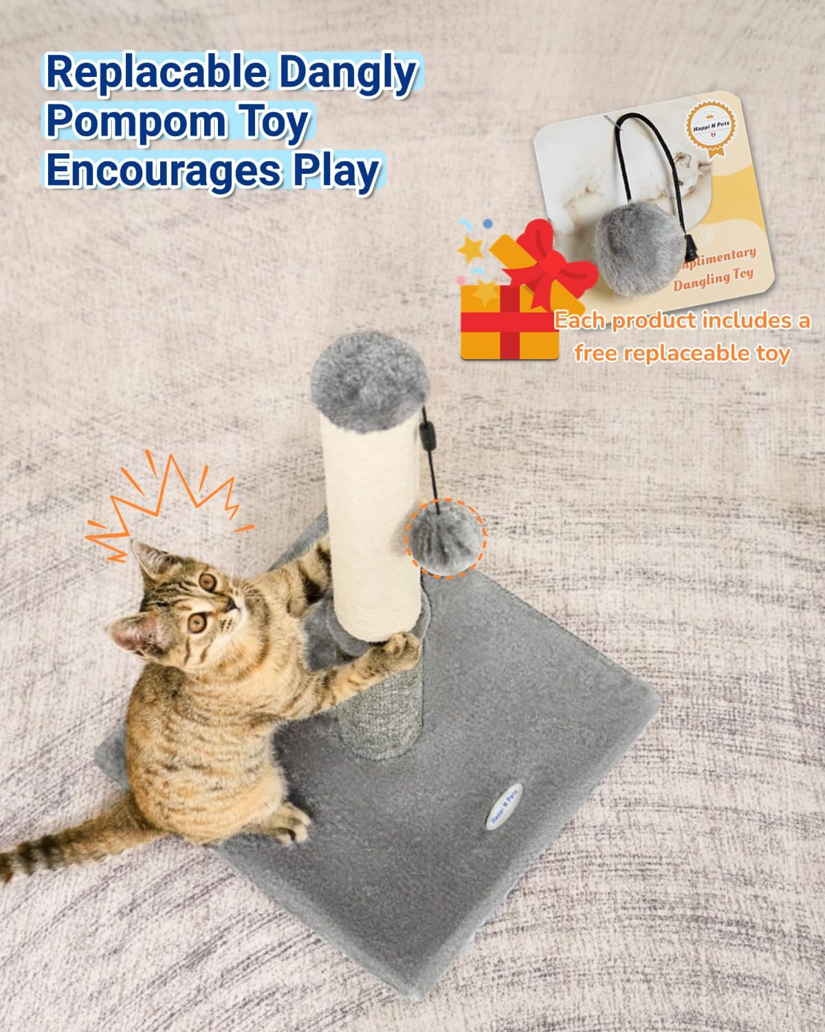 cat-scratching-post-cat-scratchers-for-indoor-cats-with-toys-for-kitten-medium-cats-sisal-carpet-in-one-for-various-scratching-needs-solid-structure-extra-free-toy-light-gray