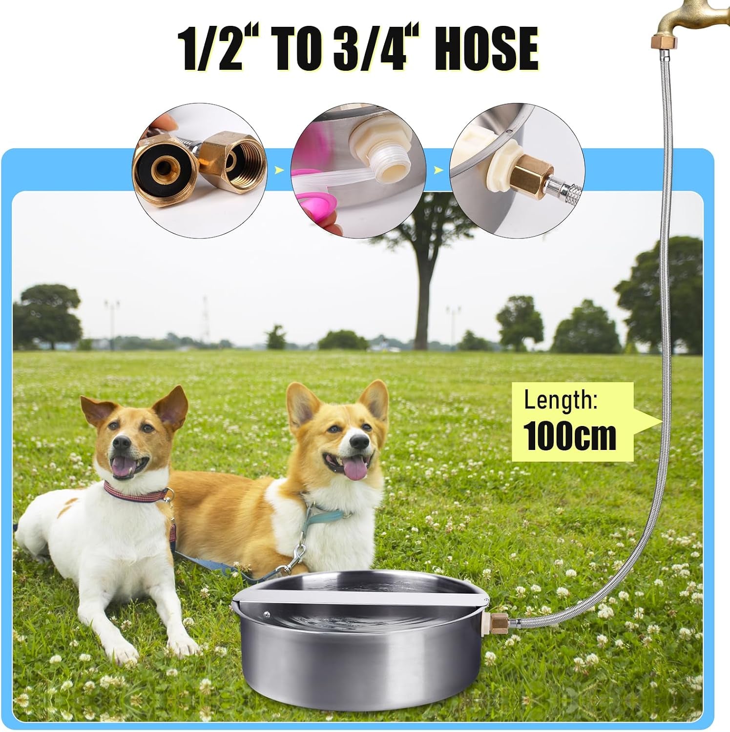 automatic-dog-water-bowl-dispenser-large-breed-auto-fill-high-capacity-stainless-steel-dog-waterer-with-float-valve-self-filling-auto-water-bowl-for-outdoor-large-dogs-cats-chicken-livestock