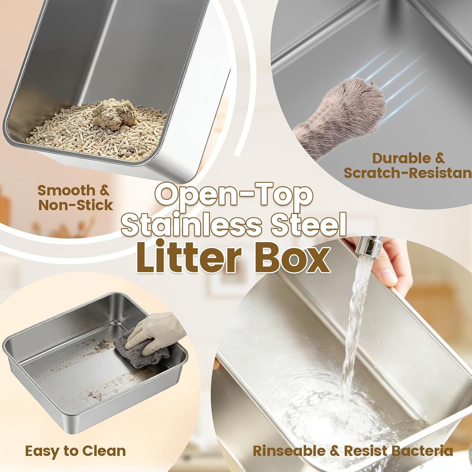 stainless-steel-cat-litter-box-11-8-high-sides-for-litter-scatter-urine-spray-control-easy-to-clean-non-stick-litter-pan-low-entry-for-kittens-small-cats-compact-space-saving-design