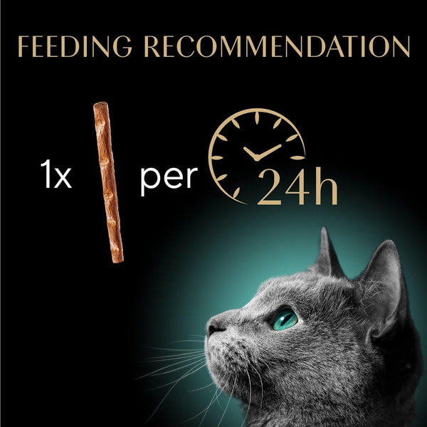 Sheba Meaty Tender Sticks Cat Treats, Chicken, Salmon, & Tuna, 70 Count | Chicken, Tuna & Salmon Flavor, Real Meat, Healthy Fats & Fatty Acids, Essential Amino Acids, Soft Texture, No Artificial Dyes6