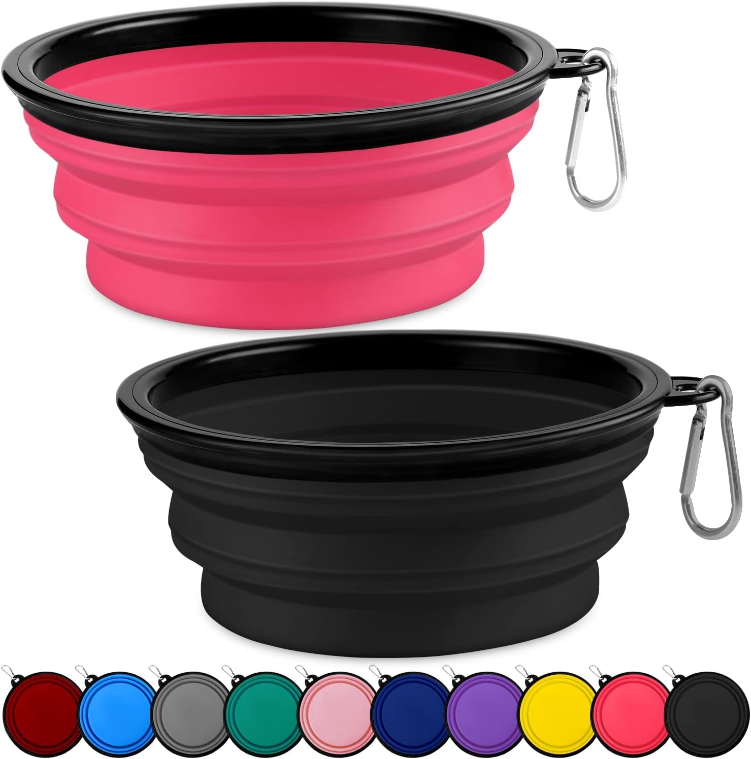 collapsible-dog-bowls-2-pack-large-size-for-large-medium-dogs-pet-travel-water-bowl-dogs-cat-portable-water-bowl-dog-pet-feeding-watering-dish-outdoor-hiking-parking-traveling-with-2-carabiners