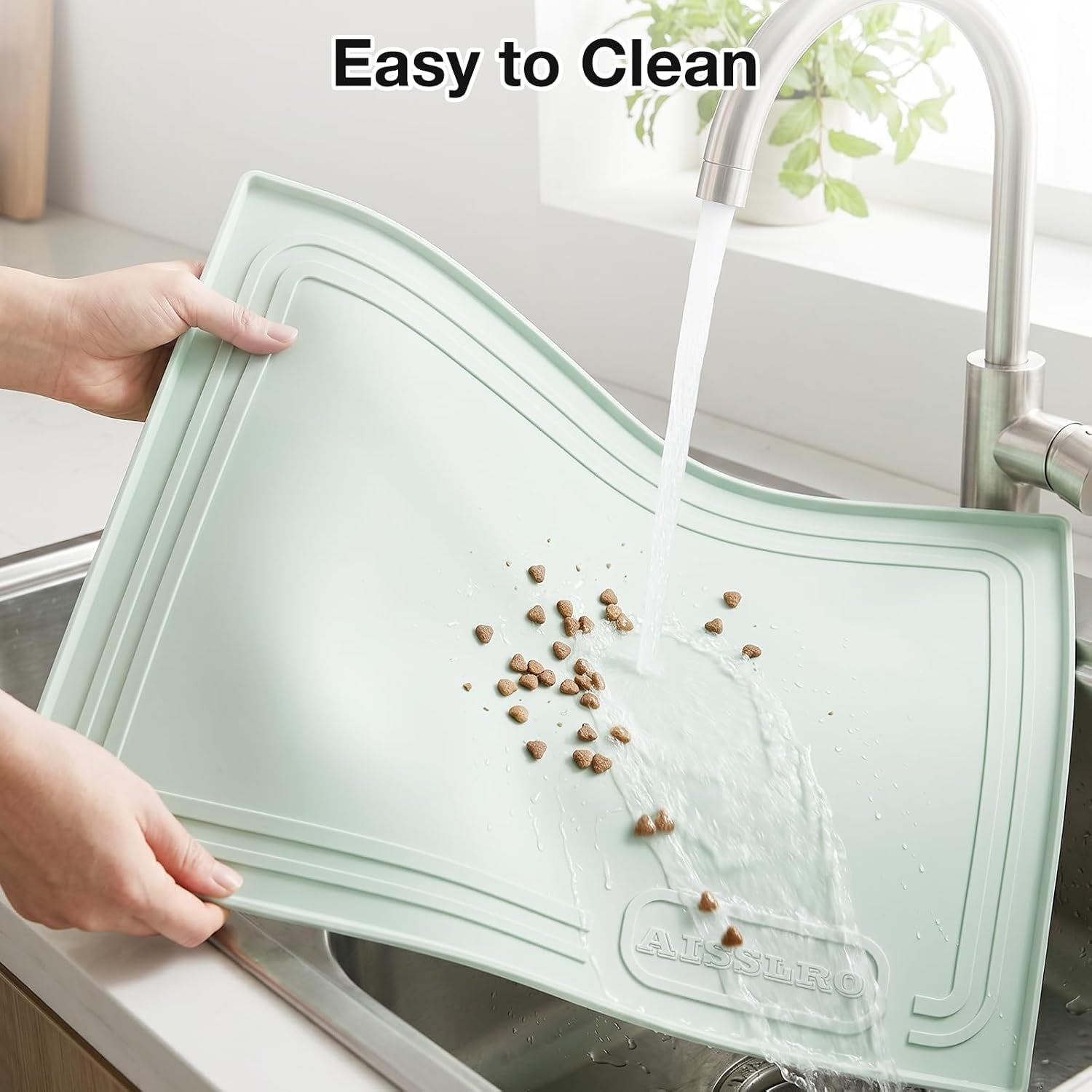 22x19-pet-feeding-mat-waterproof-nonslip-cats-and-dogs-water-bowl-mat-silicone-0-59-raised-edges-contain-food-water-spills-easy-to-clean-bpa-free-reinforced-to-resist-collapse-light-green