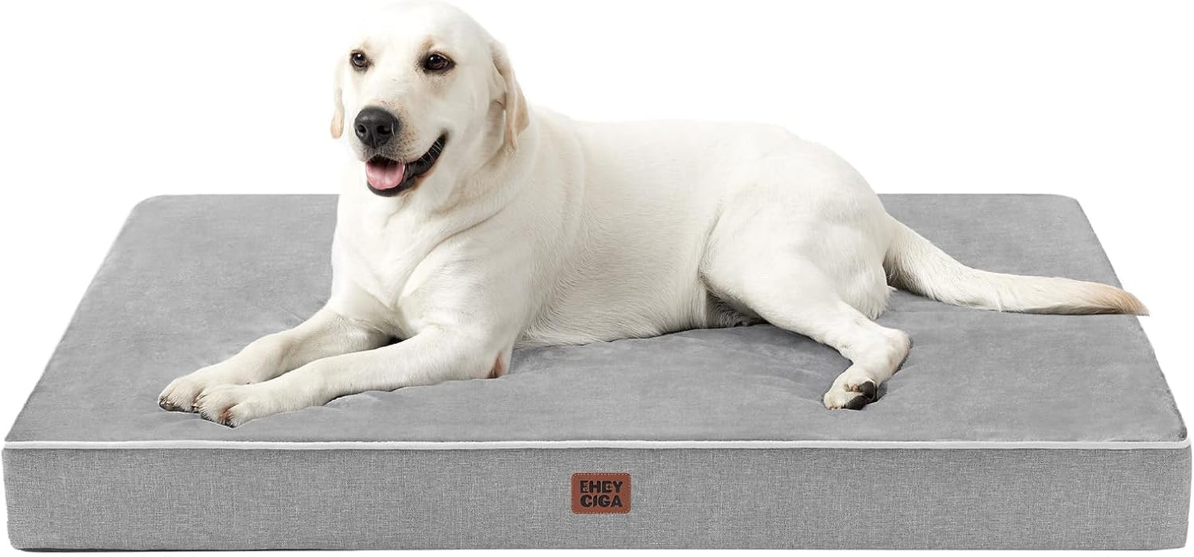 eheyciga-medium-memory-foam-dog-crate-bed-washable-30x20inch-grey-high-density-egg-crate-foam-waterproof-liner-removable-easy-clean-cover-non-slip-bottom-fits-crate-floor-and-sofa