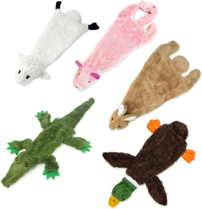 Best Pet Supplies Squeaky Dog Toys with Soft Durable Fabric for Small, Medium and Large Pets Interactive Toy for Indoor Play, Supports Active Biting and Play - 1Wild Duck, Small28