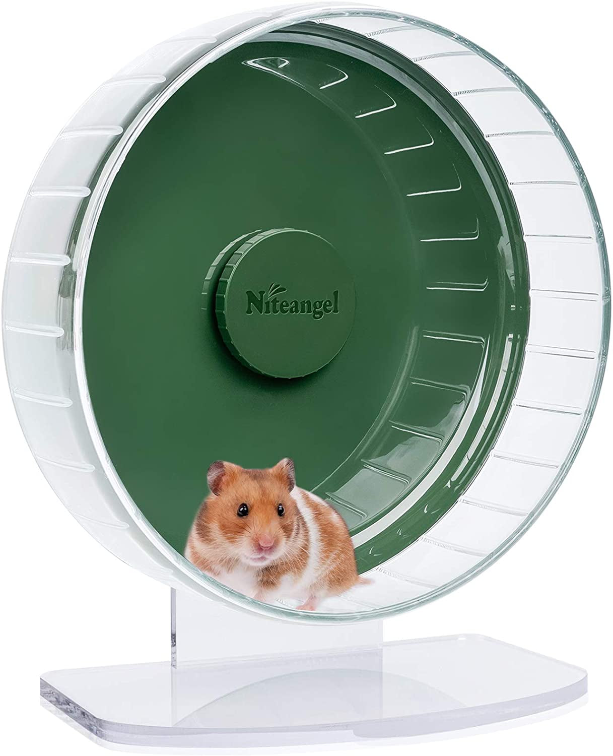 niteangel-super-silent-hamster-exercise-wheels-quiet-10-inch-running-wheel-can-10-6-13-4-adjustable-height-no-bend-back-spinner-running-for-dwarf-syrian-hamster-gerbils-mice-or-other-small-animal