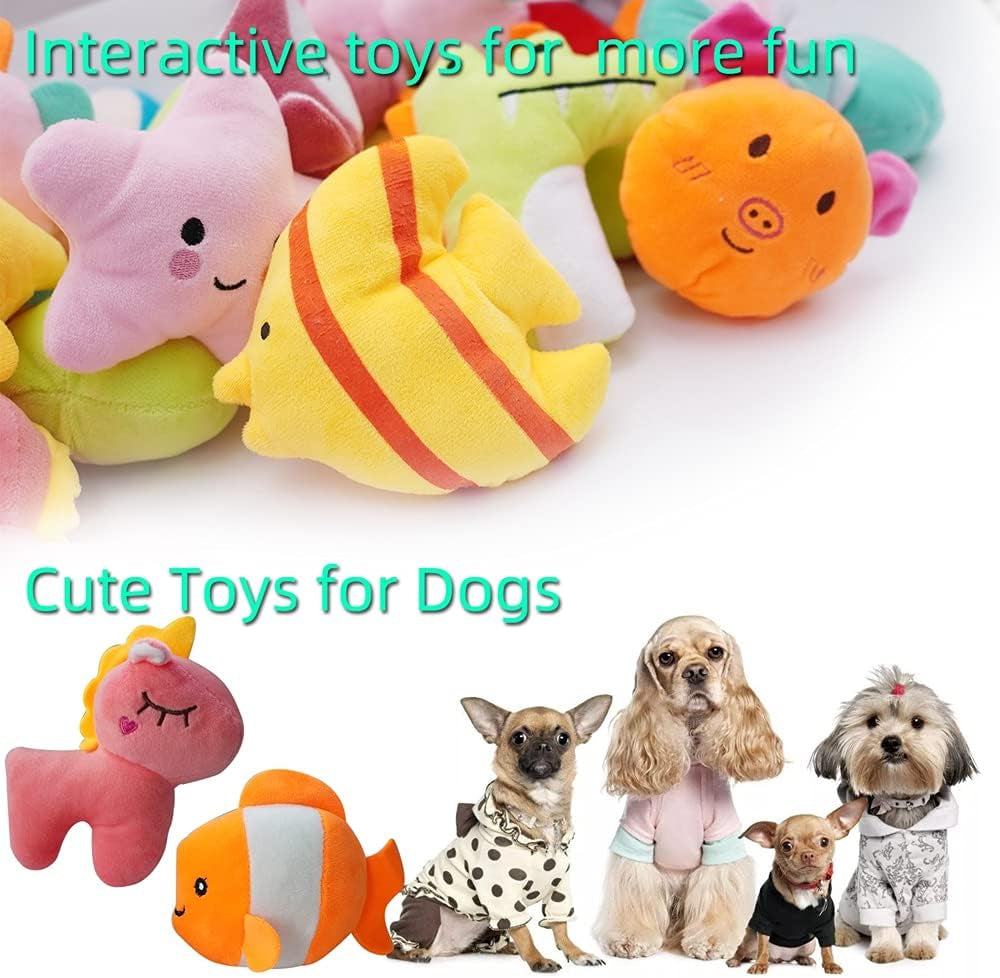 27-pack-puppy-squeaky-toy-different-designs-squeakers-pet-toys-cute-bulk-plush-dog-toys-for-small-dogs