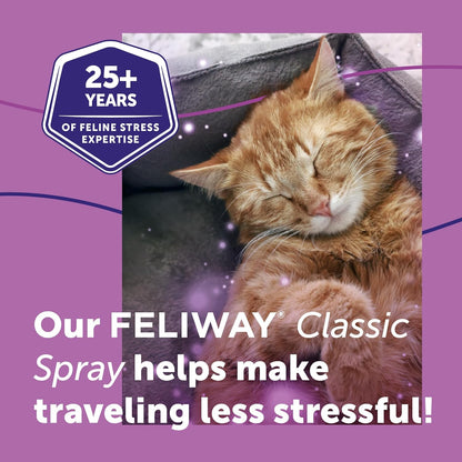 FELIWAY Classic Cat Calming Spray, 60Ml | Comforts Cats at Home and on the Go and Helps to Calm during Travel4