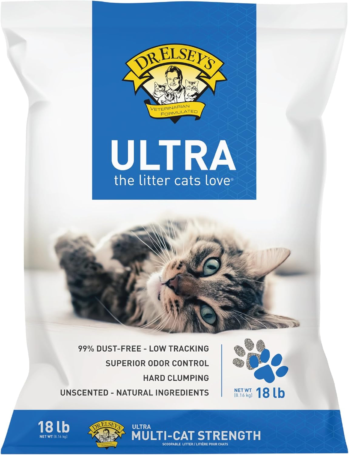 dr-elseys-ultra-unscented-clumping-clay-cat-litter-40-lb-bag
