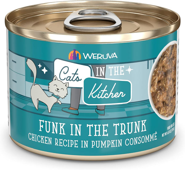 Weruva Cats in the Kitchen, Kitchen Cuties Variety Pack, Wet Cat Food, 3.2Oz Can (Pack of 12)28